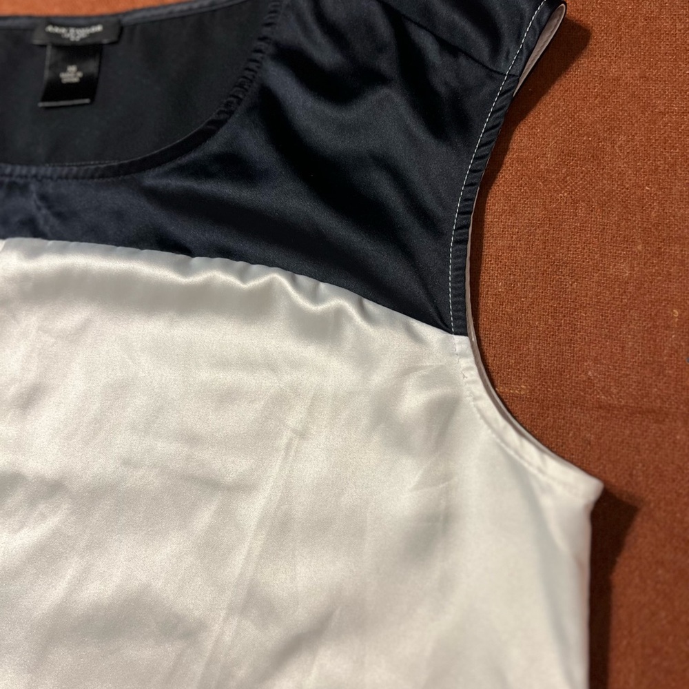 Ann Taylor Colorblock Sleeveless Blouse - Picture 9 of 16